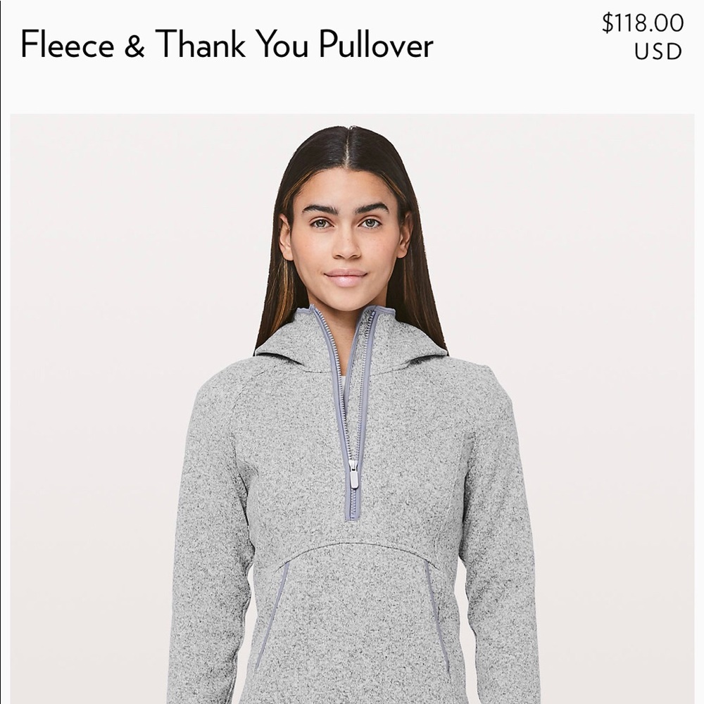 Lululemon Fleece Pullover